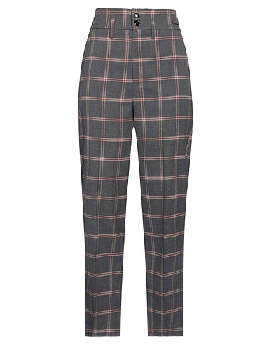 MERCI ITALIA Casual trouser Lead 65% Polyester, 33% Viscose, 2% Elastane