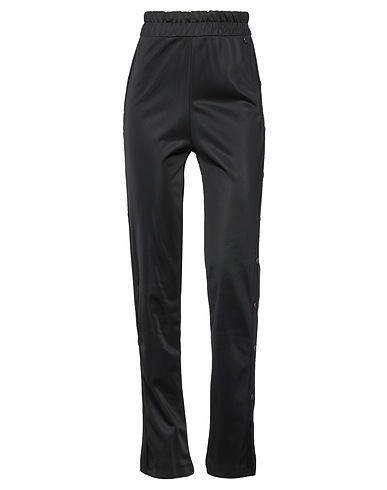 JUST FOR YOU Casual pants Black 95% Cotton, 5% Elastane