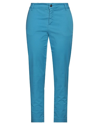 FRACOMINA Hosen Azurblau 97% Baumwolle, 3% Elastan