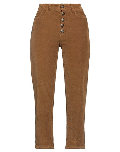 DONDUP Casual trouser Camel 62% Cotton, 36% Lyocell, 2% Elastane