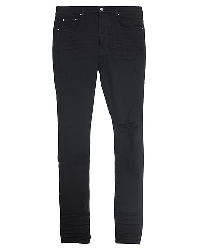 AMIRI Denim trousers Black 92% Cotton, 6% Elastomultiester, 2% Elastane