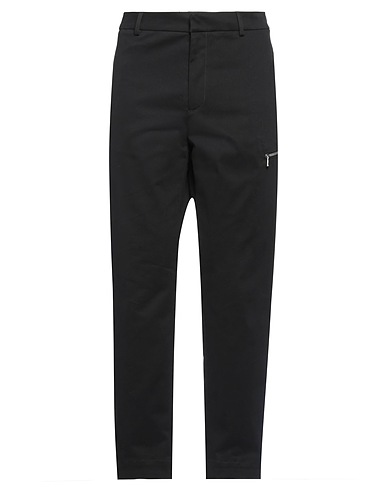 MONCLER Casual trouser Black 98% Cotton, 2% Elastane
