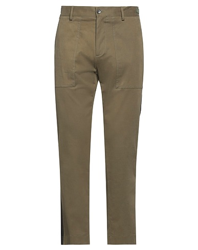 ETRO Casual trouser Military green 97% Cotton, 3% Elastane
