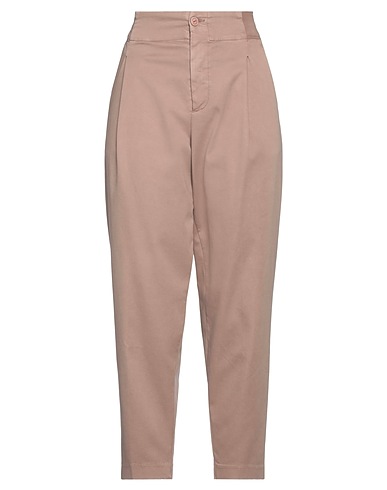 EUROPEAN CULTURE Casual pants Khaki 35% Lyocell, 28% Cotton, 24% Modal, 10% Elastomultiester, 3% Elastane