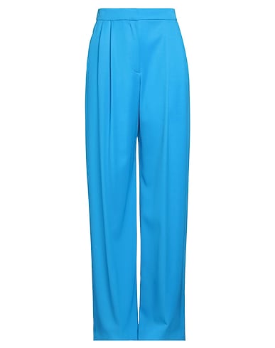 MCQUEEN Dress pants AZZURRO 100% Wool