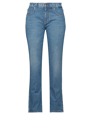 STELLA McCARTNEY Denim trousers Blue 99% Cotton, 1% Elastane