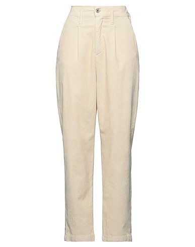 PLEASE Casual trouser Ivory 98% Cotton, 2% Elastane