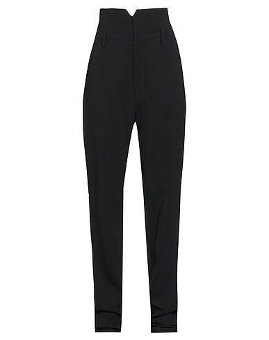 PHILOSOPHY di LORENZO SERAFINI Casual trouser Black 98% Viscose, 2% Elastane