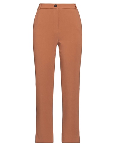 EMME by MARELLA Pantalone Cuoio 62% Poliestere, 32% Viscosa, 6% Elastan
