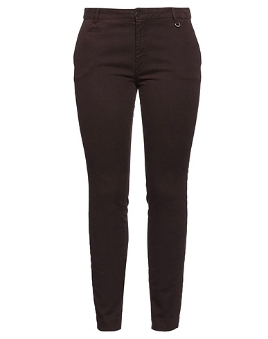 MASON'S Pantalone Marrone 68% Cotone, 29% Lyocell, 3% Elastan