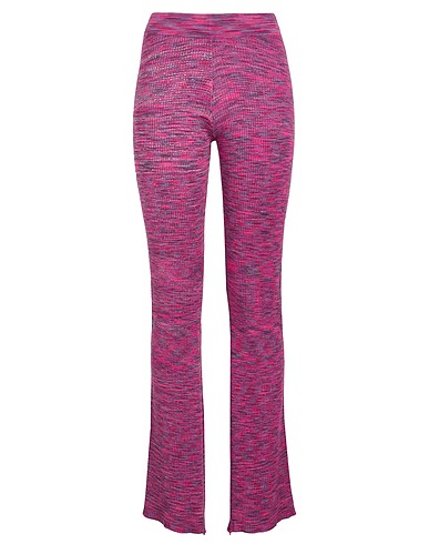 8 by YOOX Casual trouser VISCOSE BLEND STRIPED PANTS
 Purple 80% Viscose, 20% Recycled polyamide