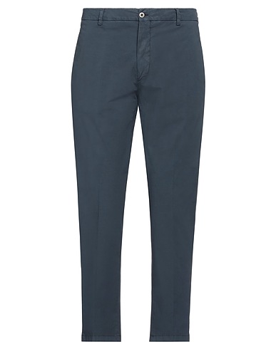 BE ABLE Casual trouser Navy blue 98% Cotton, 2% Elastane