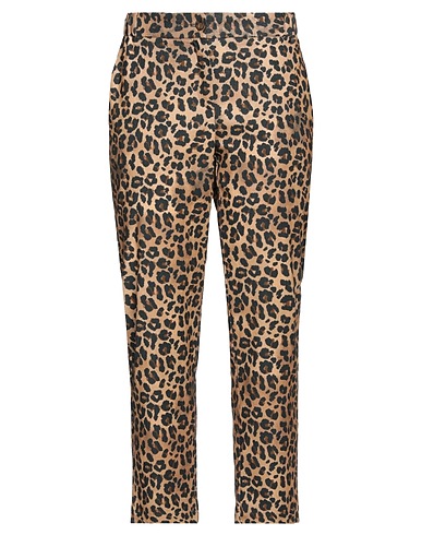 OTTOD'AME Pantalone Beige 100% Cotone