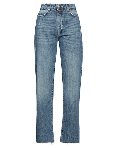 BERNA Denim trousers Blue 100% Cotton