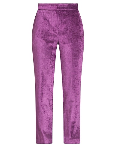KAOS Casual pants Plum 59% Cotton, 41% Viscose