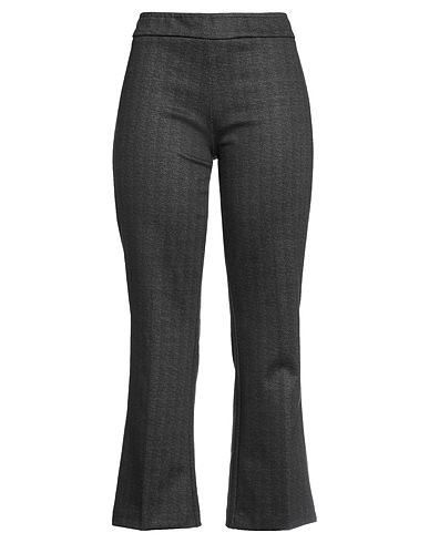 BLACK LABEL Casual trouser Charcoal 65% Polyester, 32% Viscose, 3% Elastane