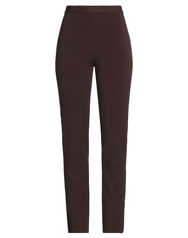 ALEXANDER WANG Casual trouser Dark brown 66% Viscose, 20% Nylon, 12% Polyester, 2% Elastane