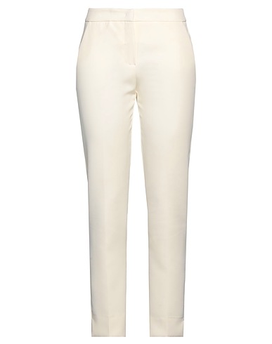 REBEL QUEEN by LIU •JO Casual trouser Cream 90% Polyester, 10% Elastane