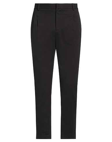 GREY DANIELE ALESSANDRINI Pantalone Nero 98% Cotone, 2% Elastan