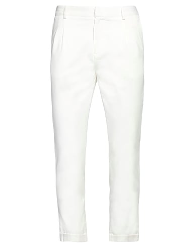 GREY DANIELE ALESSANDRINI Pantalone Bianco 98% Cotone, 2% Elastan