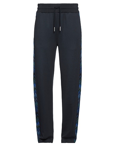 MISSONI Casual pants Midnight blue 95% Viscose, 5% Elastane