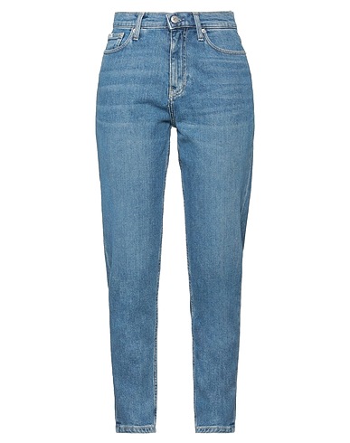CALVIN KLEIN JEANS Denim trousers Blue 99% Cotton, 1% Elastane