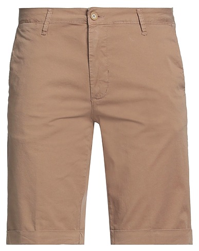 THE OTHER FACE Shorts & Bermuda Cammello 98% Cotone, 2% Elastan