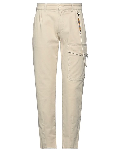 IMPERIAL Casual trouser Beige 98% Cotton, 2% Elastane