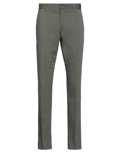 LIU •JO MAN Casual pants Military green 72% Cotton, 24% Polyester, 4% Elastane