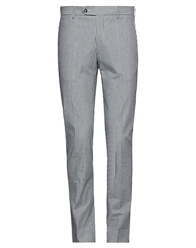 BE ABLE Casual trouser Midnight blue 92% Cotton, 7% Polyamide, 1% Elastane