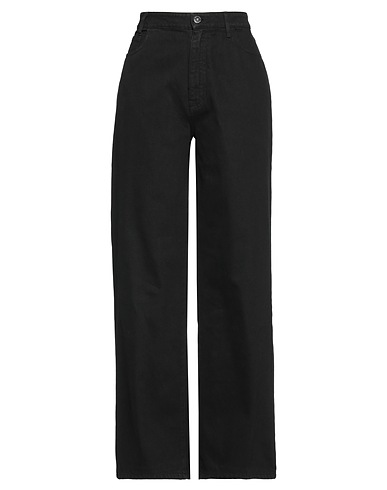 RAF SIMONS ジーンズ ブラック コットン 100%