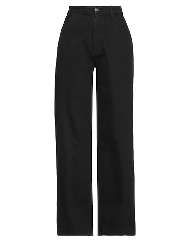 RAF SIMONS Denim pants NERO 100% Cotton