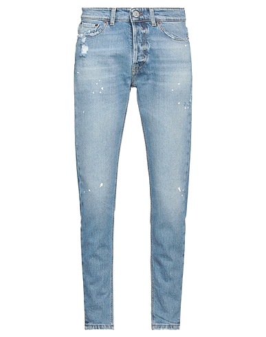 PMDS PREMIUM MOOD DENIM SUPERIOR Denim trousers Blue 99% Cotton, 1% Elastane