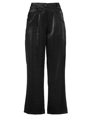 MOLLY BRACKEN Casual trouser Black 100% Polyester