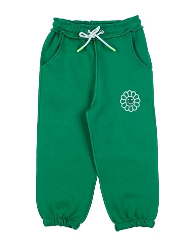 BERNA Casual trouser Green 65% Cotton, 35% Polyester