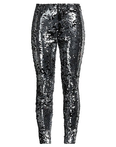 ISABEL MARANT Casual trouser Silver 100% Cotton, Polyester