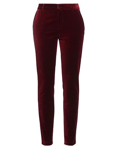 DSQUARED2 Pantalone Bordeaux 96% Cotone, 4% Metallo