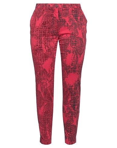MASON'S Casual trouser Red 67% Cotton, 26% Lyocell, 5% Viscose, 2% Elastane