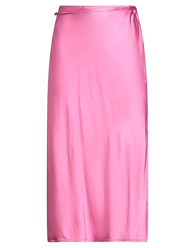 JACQUEMUS Midi skirt FUCSIA 96% Viscose, 4% Elastane