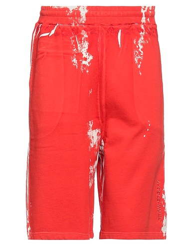 A-COLD-WALL* Shorts & Bermuda Tomato red 100% Cotton