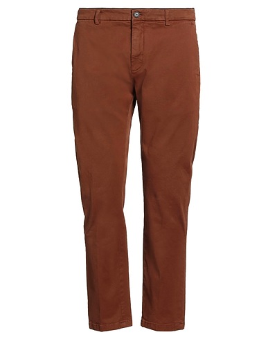 DEPARTMENT 5 Pantalone Marrone 98% Cotone, 2% Elastan
