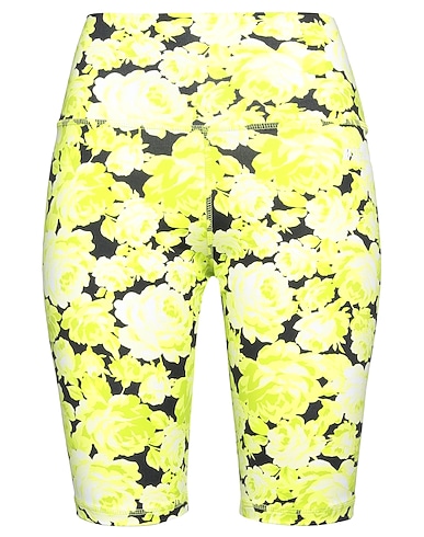 MSGM Leggings Verde lime 91% Poliammide, 9% Elastan