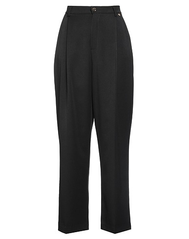 RINASCIMENTO Casual trouser Black 78% Polyester, 18% Viscose, 4% Elastane