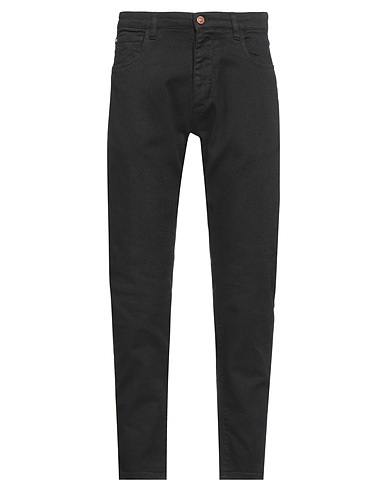 OFFICINA 36 Pantaloni jeans Nero 97% Cotone, 3% Elastan