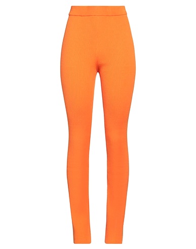 MSGM Casual pants Orange 70% Viscose, 30% Polyester