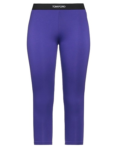 TOM FORD Leggings Morado 97% Modal, 3% Elastán, Poliéster, Poliamida