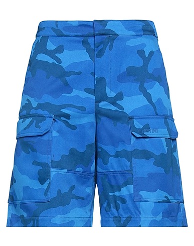 VALENTINO GARAVANI Shorts & Bermuda Blue 100% Cotton