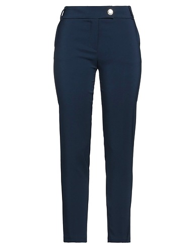 RINASCIMENTO Casual trouser Navy blue 90% Polyester, 10% Elastane