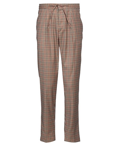 MANUEL RITZ Casual pants Sand 63% Polyester, 34% Viscose, 3% Elastane