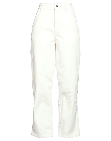 DICKIES Casual pants White 100% Cotton, Polyester